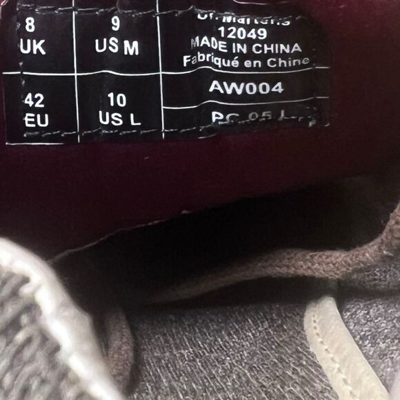 Dr Martens M 9 W11 Brown Leather Boots - Picture 14 of 14